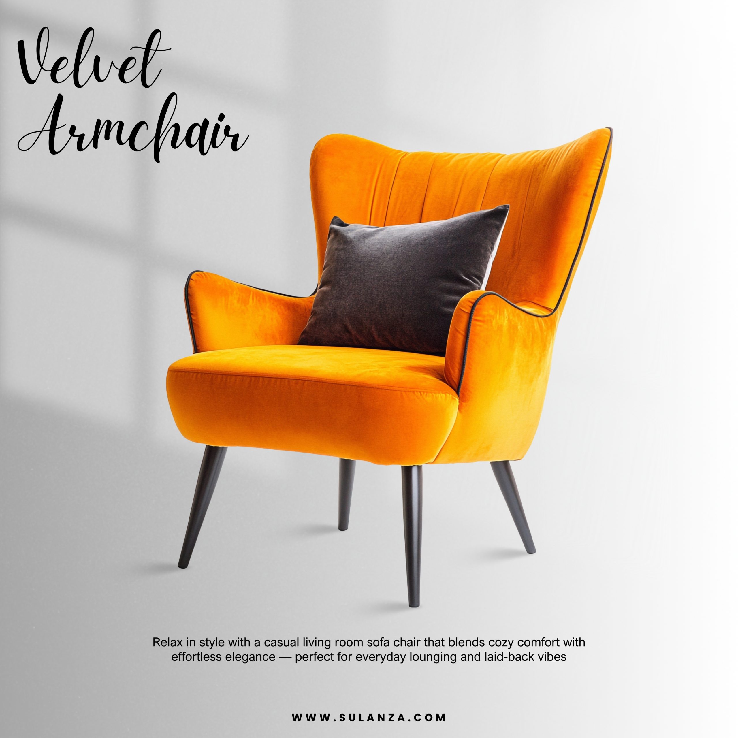 orange chair
